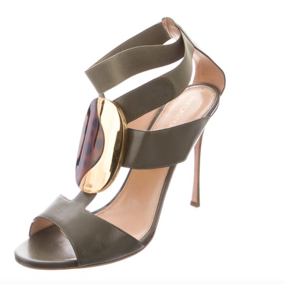 SERGIO ROSSI SANDALS/ HEELS 41 - Picture 1 of 5